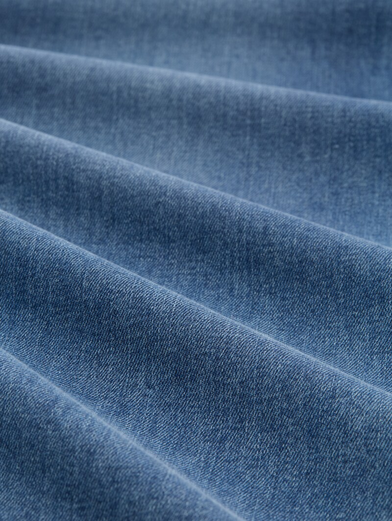 Tom Tailor TTMADINA WIDE Jeans - Mid Stone Wash Denim