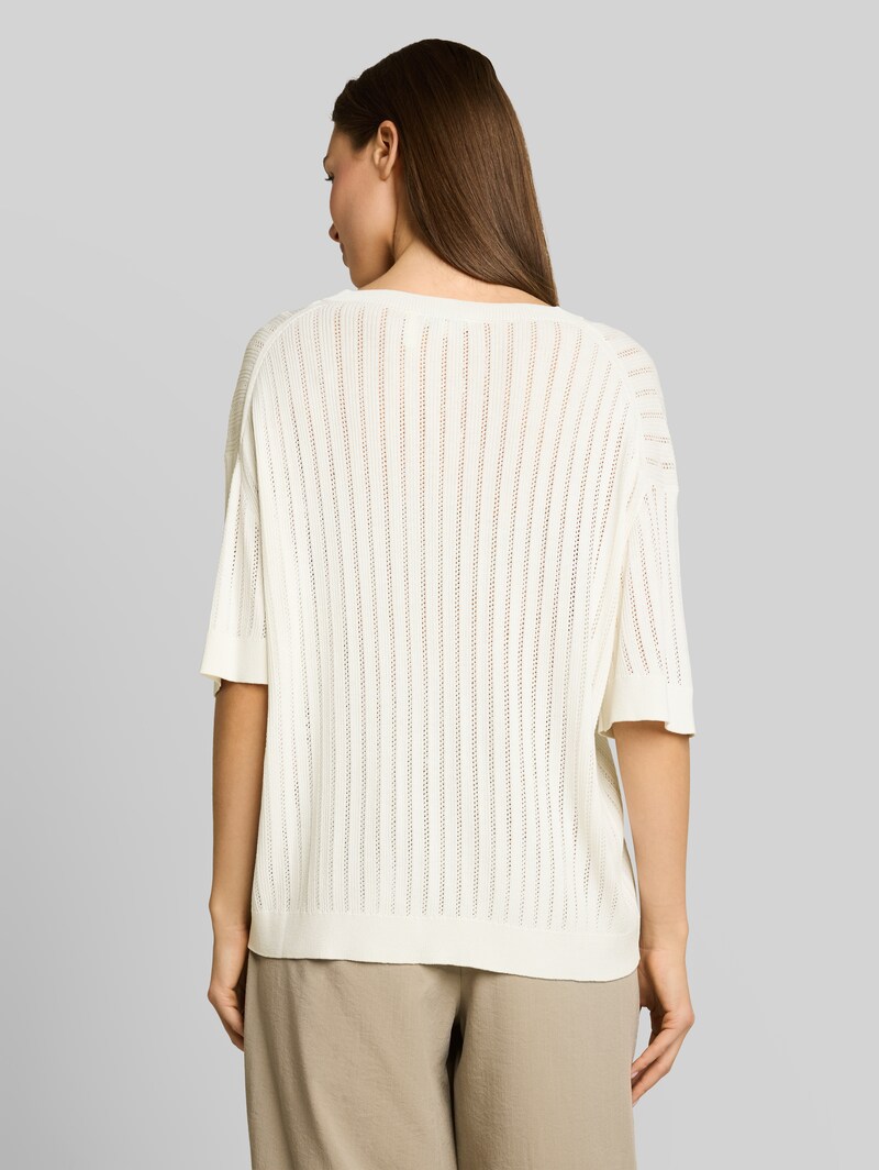 Tom Tailor Loose Fit Pullover - Whisper White