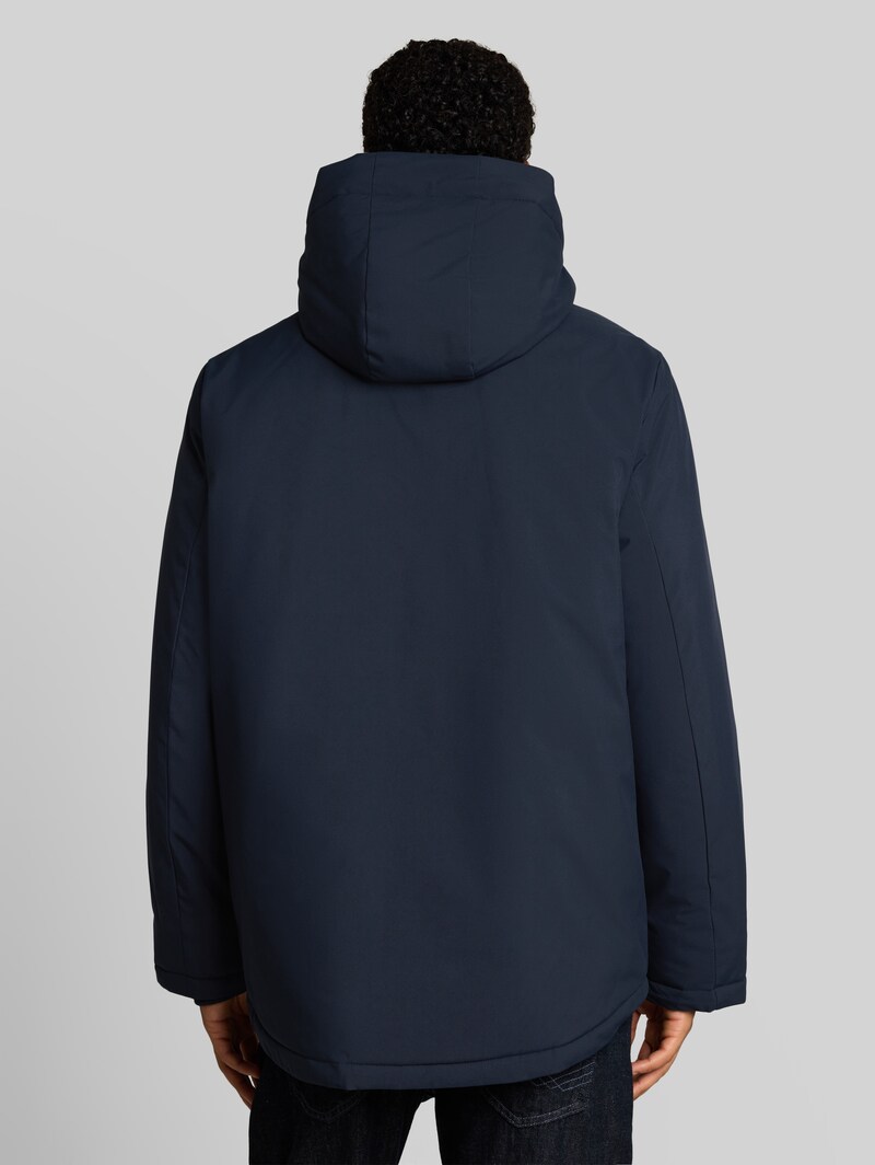 Tom Tailor Relaxed Fit Funktionsjacke mit abnehmbarer Kapuze - Sky Captain Blue