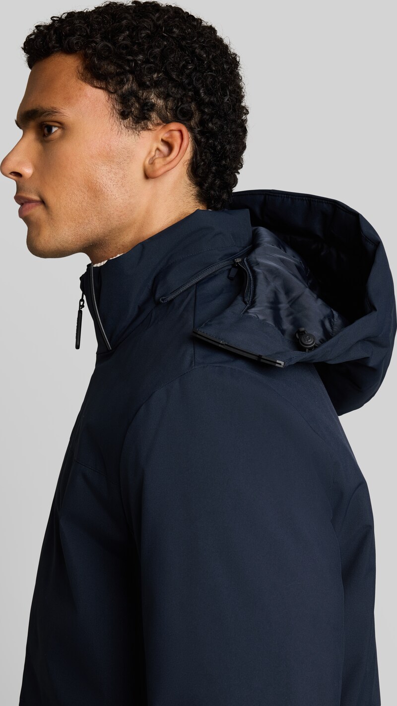 Tom Tailor Relaxed Fit Funktionsjacke mit abnehmbarer Kapuze - Sky Captain Blue