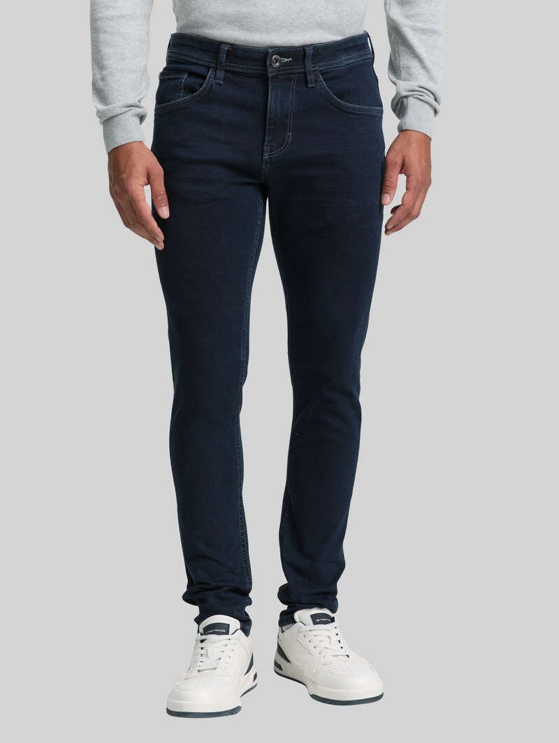 Tom Tailor TTTROY SLIM Jeans mit Stretch - Blue Black Denim