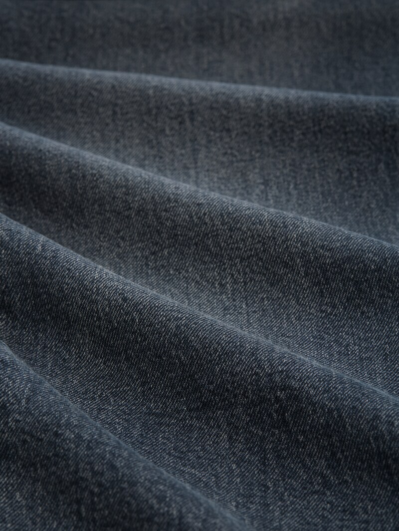 Tom Tailor TTPIERS SLIM Jeans - Used Dark Stone Grey Denim