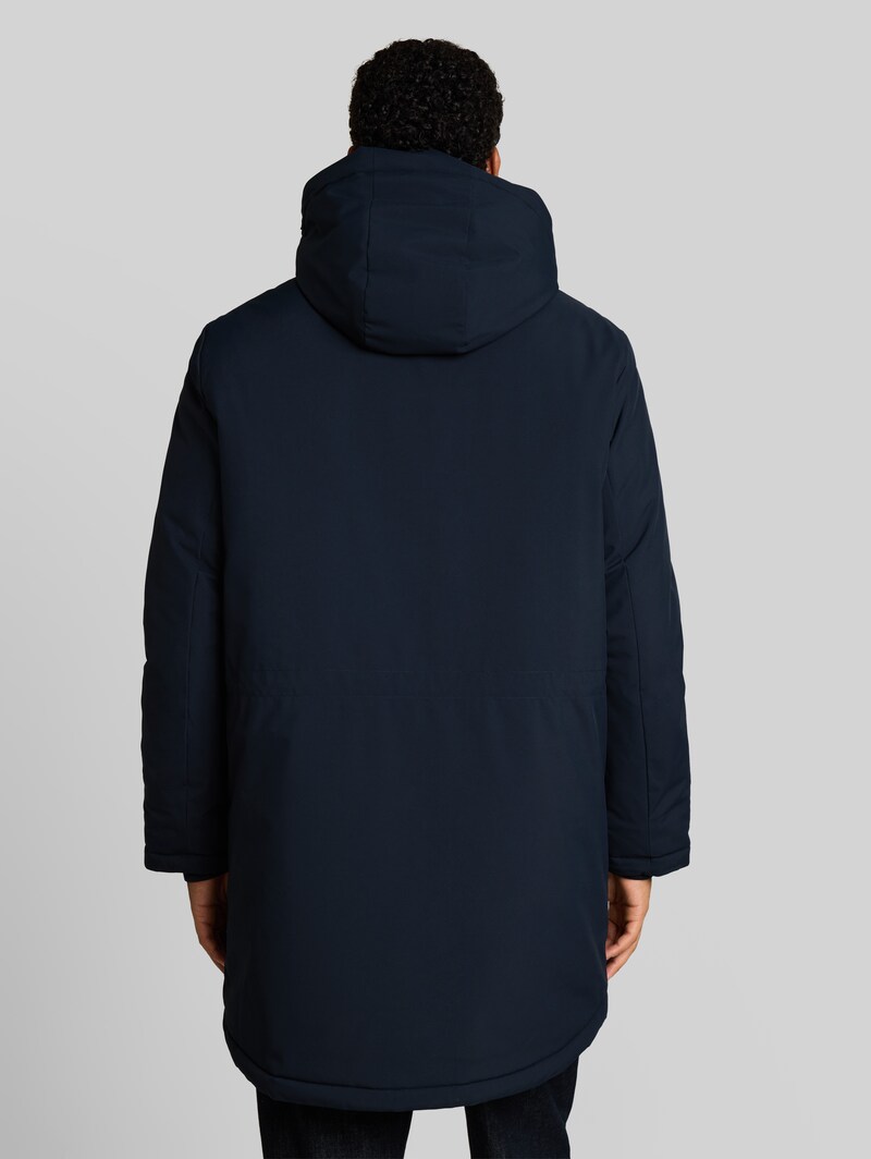 Tom Tailor Relaxed Fit Parka mit abnehmbarer Kapuze - Sky Captain Blue