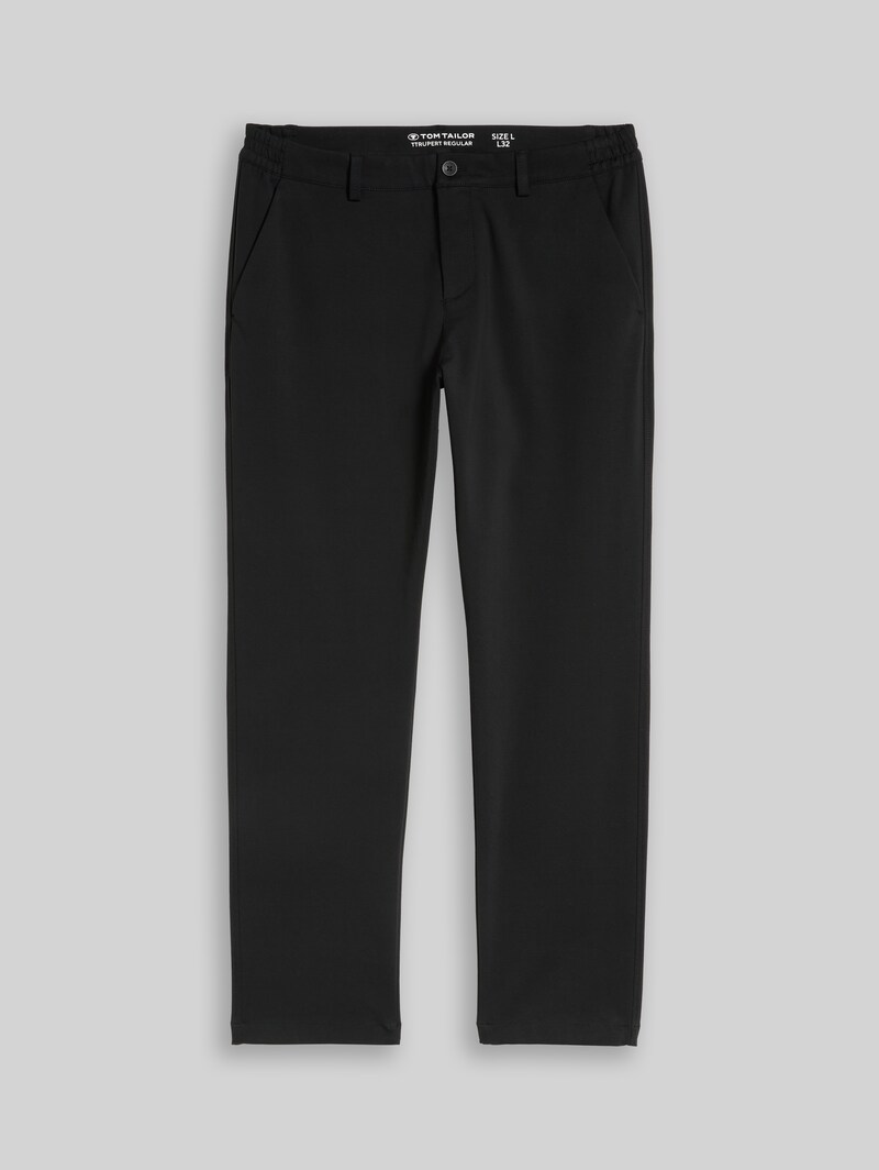 Tom Tailor TTRUPERT REGULAR Chino Hose - Black