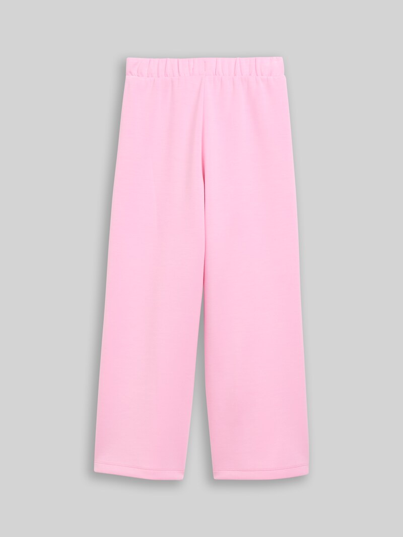 Tom Tailor Wide Leg Scuba Hose - Lovely Pink Tom Tailor Wide Leg Scuba Hose - Lovely Pink
