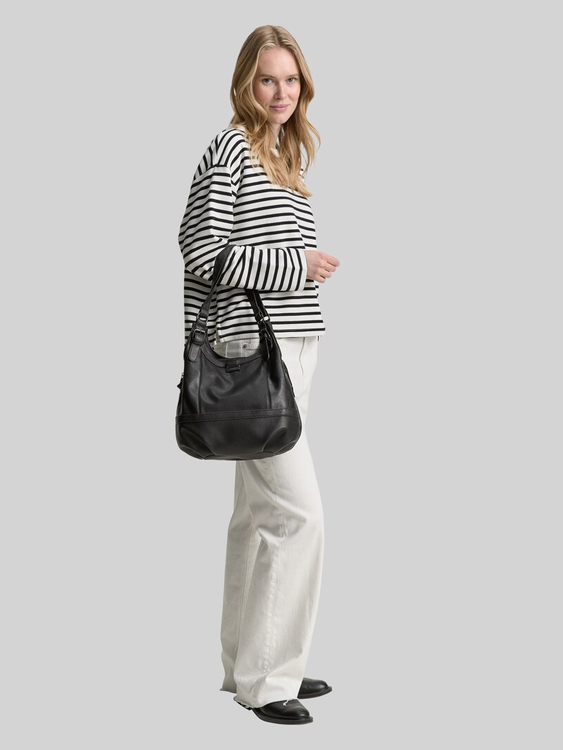 Tom Tailor TTJUNA Shopper mit Gürtelelement - Schwarz / Black