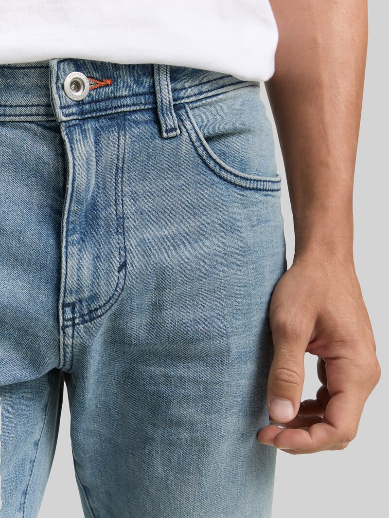 Tom Tailor TTMARVIN STRAIGHT Jeans mit Stretch - Stone Blue Denim