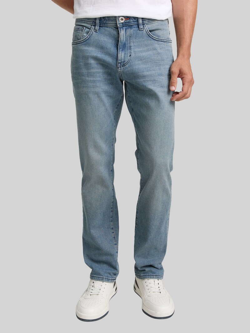 Tom Tailor TTMARVIN STRAIGHT Jeans mit Stretch - Stone Blue Denim