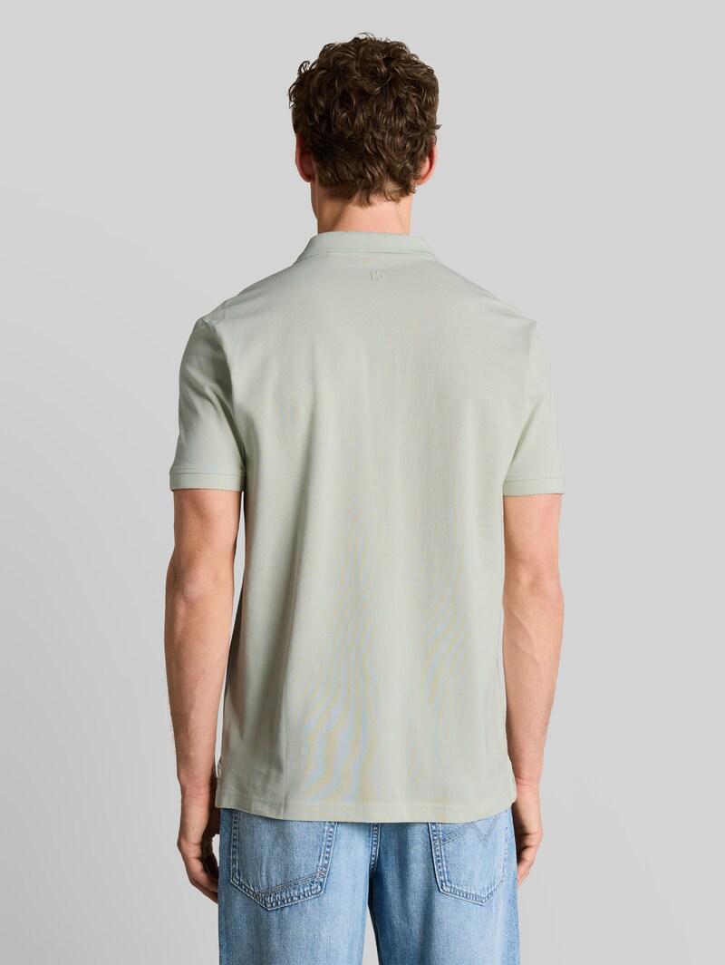 Tom Tailor Piqué Poloshirt aus Baumwolle - Frozen Light Mint