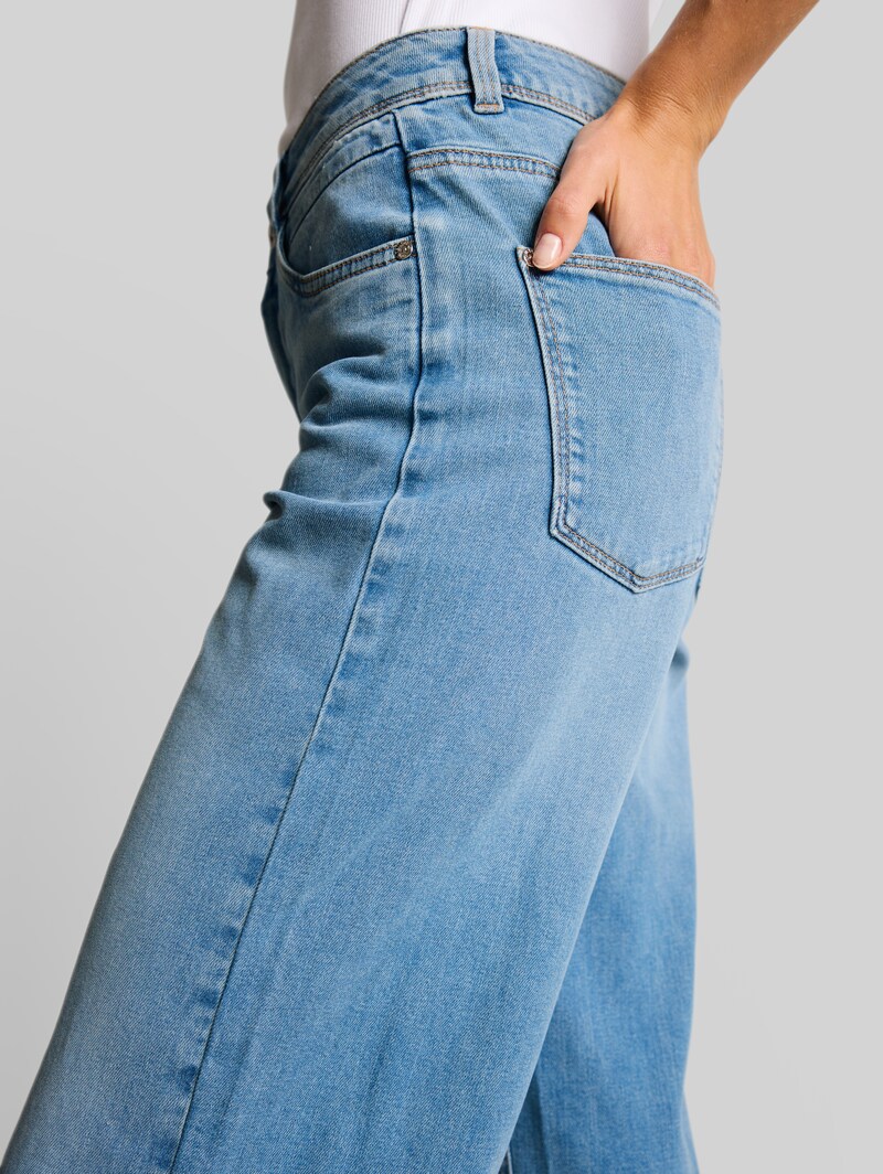 Tom Tailor TTNELMA CULOTTE Jeans - Clean Light Stone Blue Denim