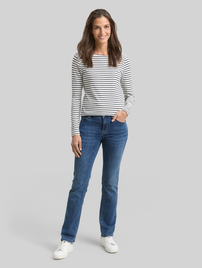Tom Tailor TTALEXA STRAIGHT Jeans - Mid Stone Wash Denim