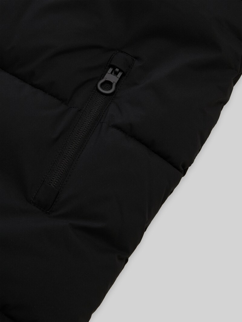 Tom Tailor Puffer-Mantel mit Kapuze - Black