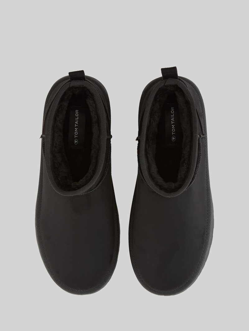 Tom Tailor Schneestiefeletten mit Plateau-Sohle - Black