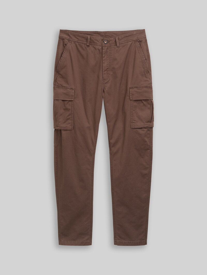 Tom Tailor TTREGULAR Cargo Hose - Cool Dark Brown