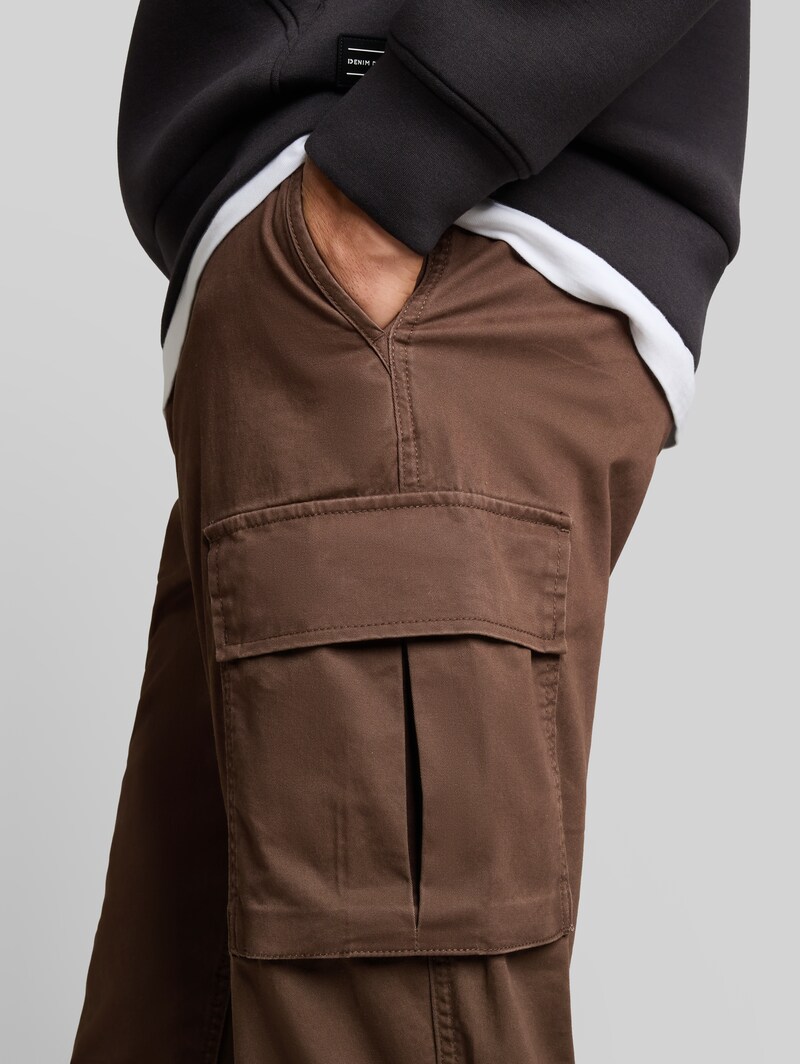 Tom Tailor TTREGULAR Cargo Hose - Cool Dark Brown