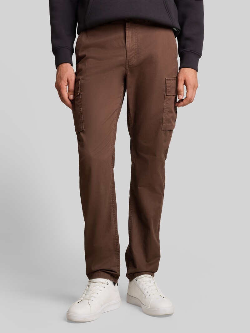 Tom Tailor TTREGULAR Cargo Hose - Cool Dark Brown