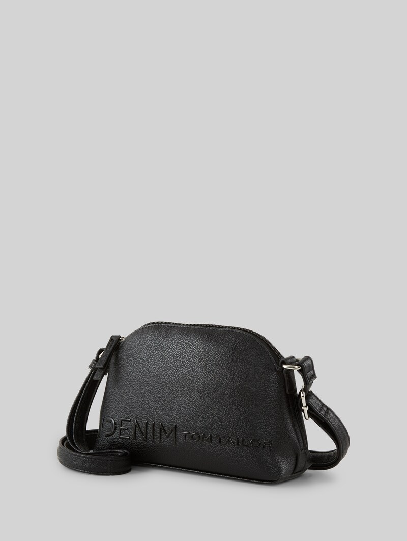 Tom Tailor TTZEPHYRA S Umhängetasche mit Silikon-Logoprint - Schwarz / Black