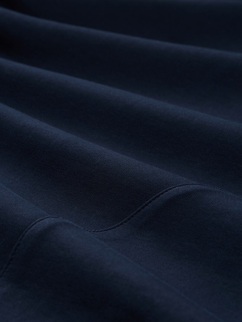 Tom Tailor Hoodie Sweatshirt mit Taschen - Sky Captain Blue