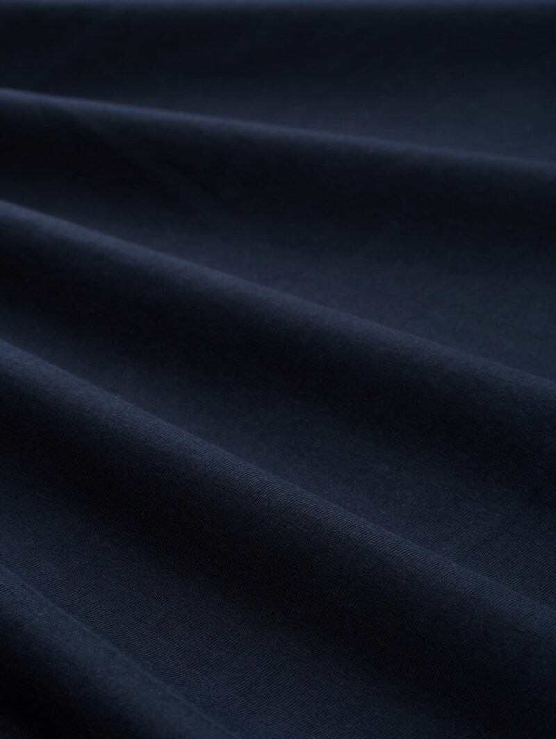 Tom Tailor Slim Fit T-Shirt aus Baumwolle - Sky Captain Blue