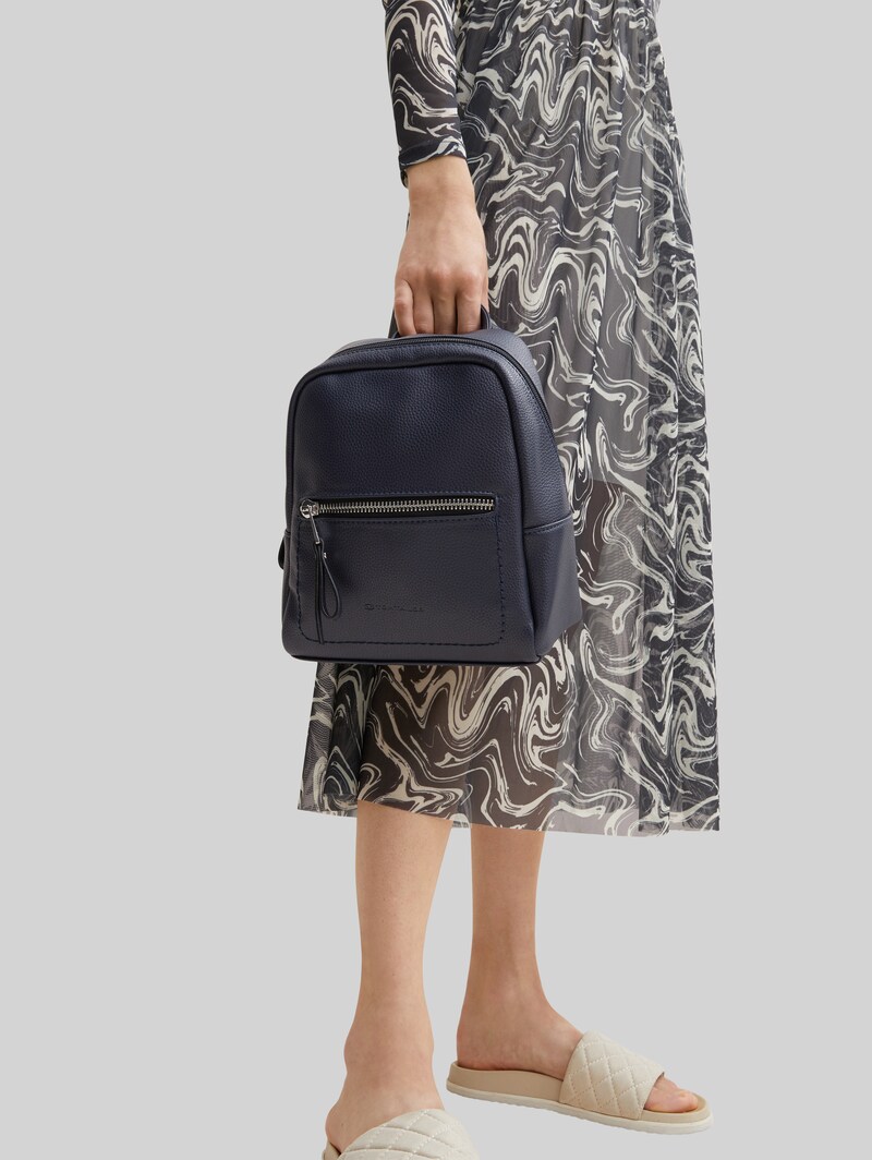 Tom Tailor TTTINNA S Rucksack aus Lederimitat - Blue