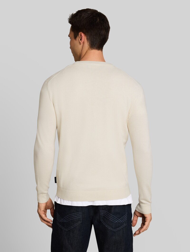 Tom Tailor Strickpullover mit Kaschmir-Anteil - Soft Cloud Melange