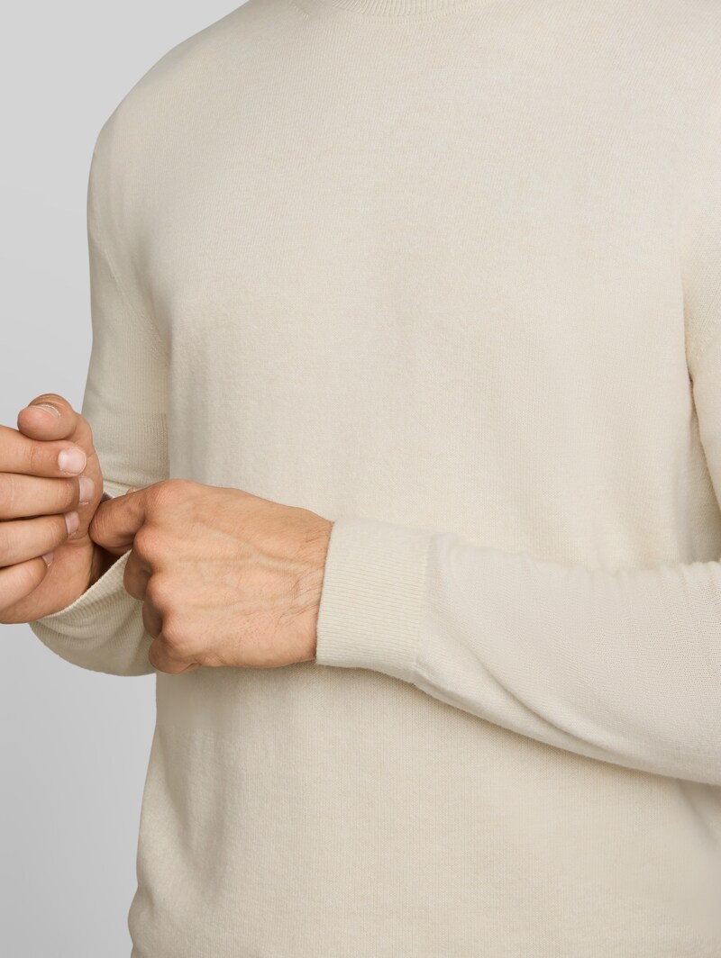 Tom Tailor Strickpullover mit Kaschmir-Anteil - Soft Cloud Melange