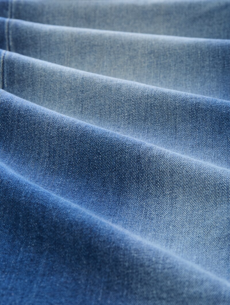 Tom Tailor TTMARVIN STRAIGHT Jeans mit Stretch - Heavy Used Mid Blue Denim