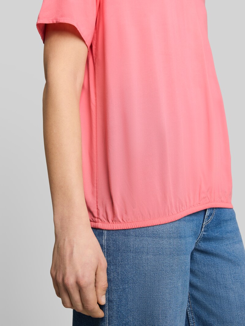Tom Tailor Bluse aus Viskose - Soft Fuchsia Pink