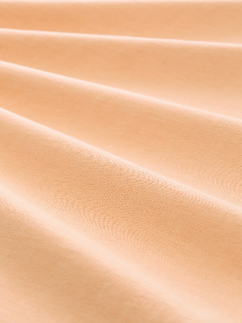Tom Tailor T-Shirt im Used-Look - Summer Peach Orange