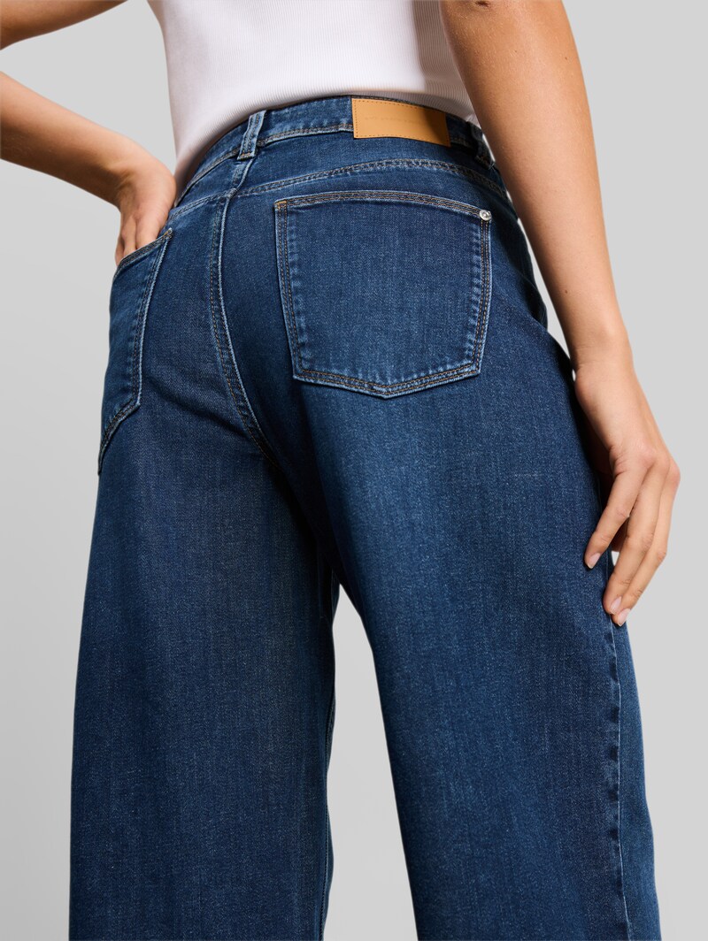 Tom Tailor TTNELMA CULOTTE Jeans - Mid Stone Bright Blue Denim