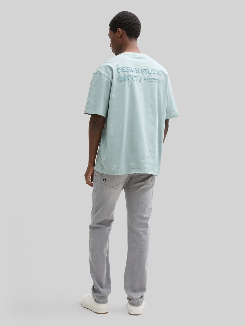 Tom Tailor TTPIERS SLIM Jeans - Stone Grey Denim Tom Tailor TTPIERS SLIM Jeans - Stone Grey Denim