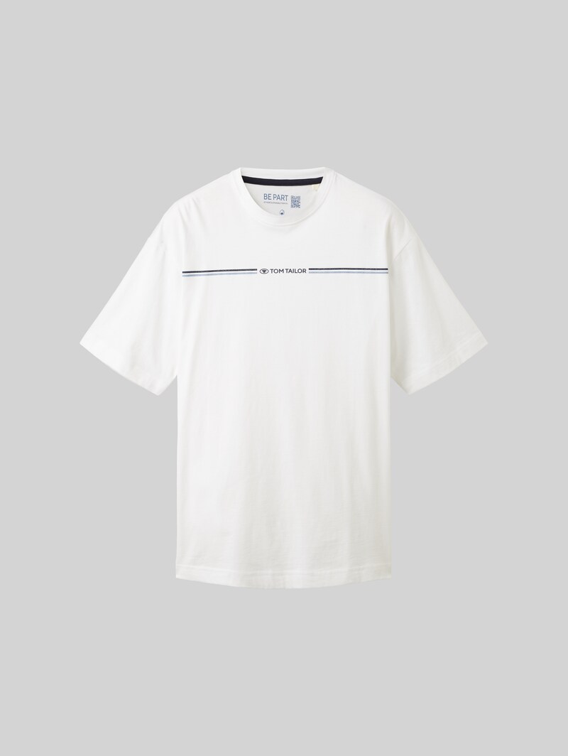 Tom Tailor T-Shirt mit Print - White