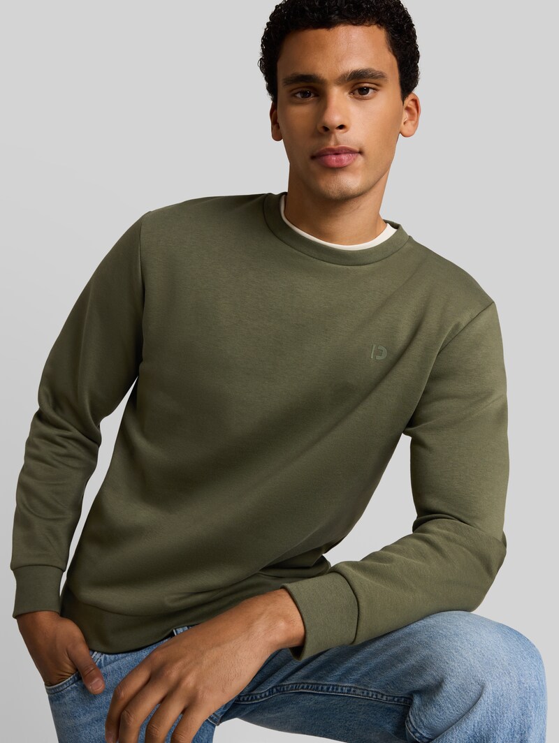 Tom Tailor Basic Sweatshirt - Urban Olive Green