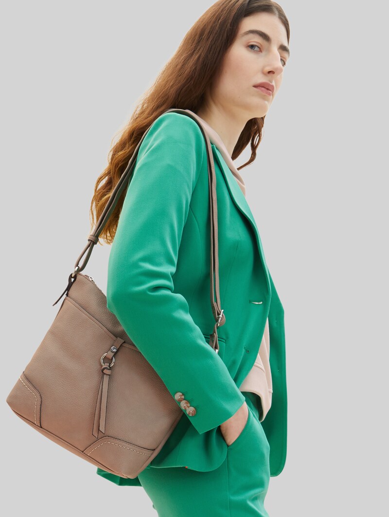 Tom Tailor Imeri Umhängetasche - Taupe / Taupe