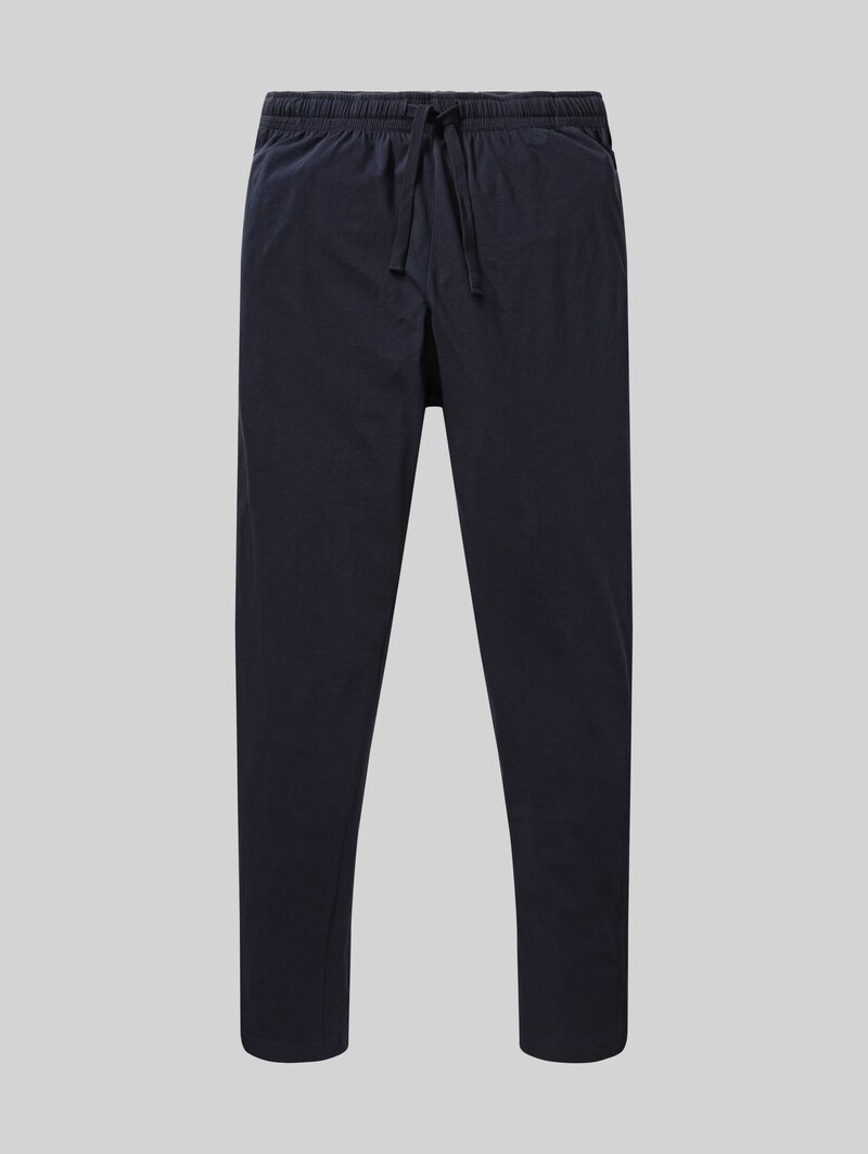 Tom Tailor Pyjama-Hose aus Baumwolle - Blue-dark-solid