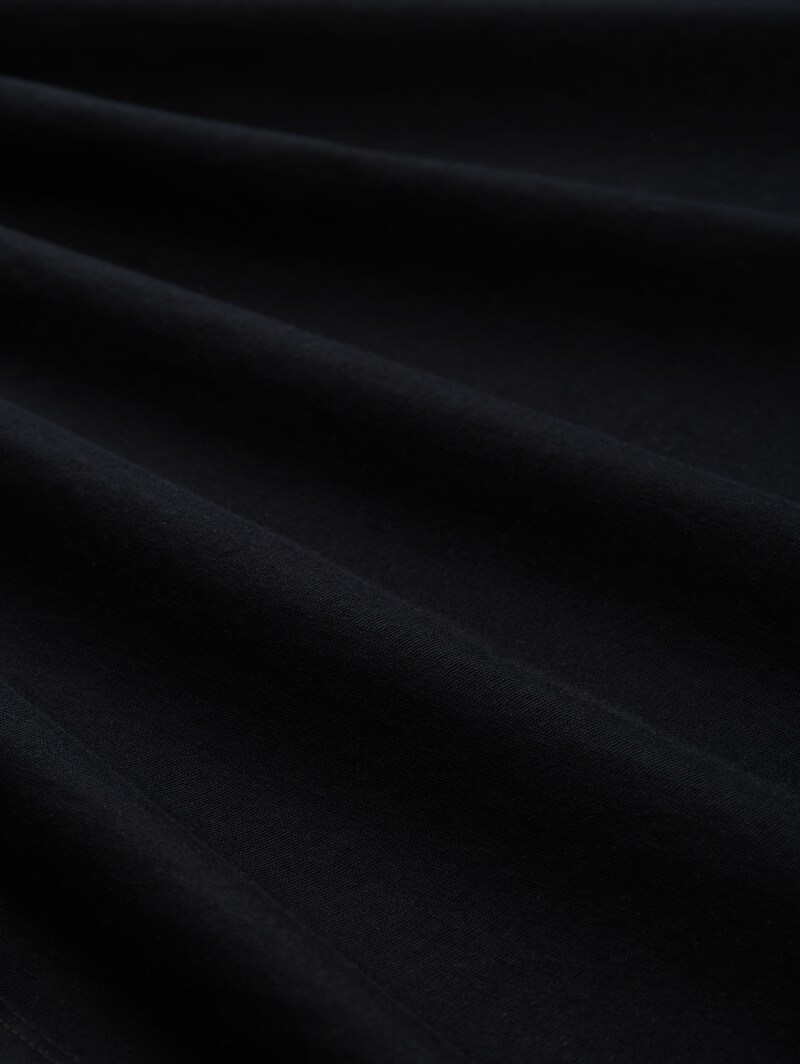 Tom Tailor Langarmshirt mit Print - Deep Black