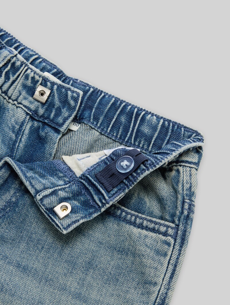 Tom Tailor Loose Fit Jeans - Tinted Blue Denim