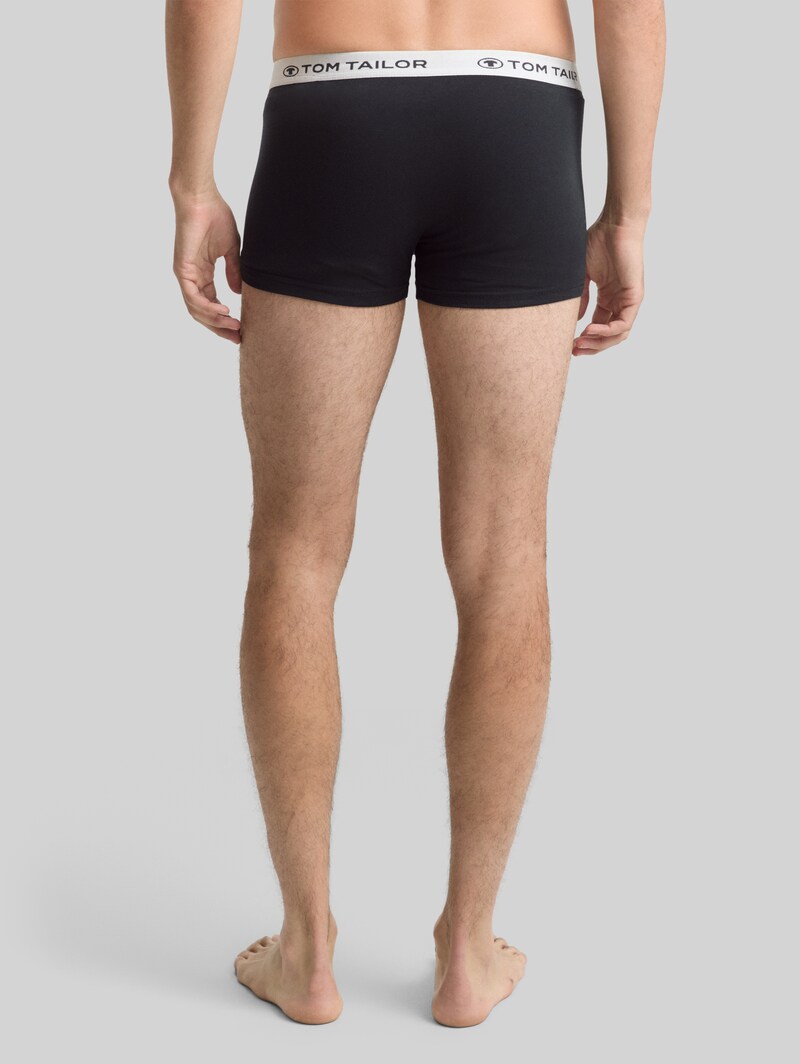 Tom Tailor Kurze Boxershorts im 3er-Pack - Silver Uni Tom Tailor Kurze Boxershorts im 3er-Pack - Silver Uni