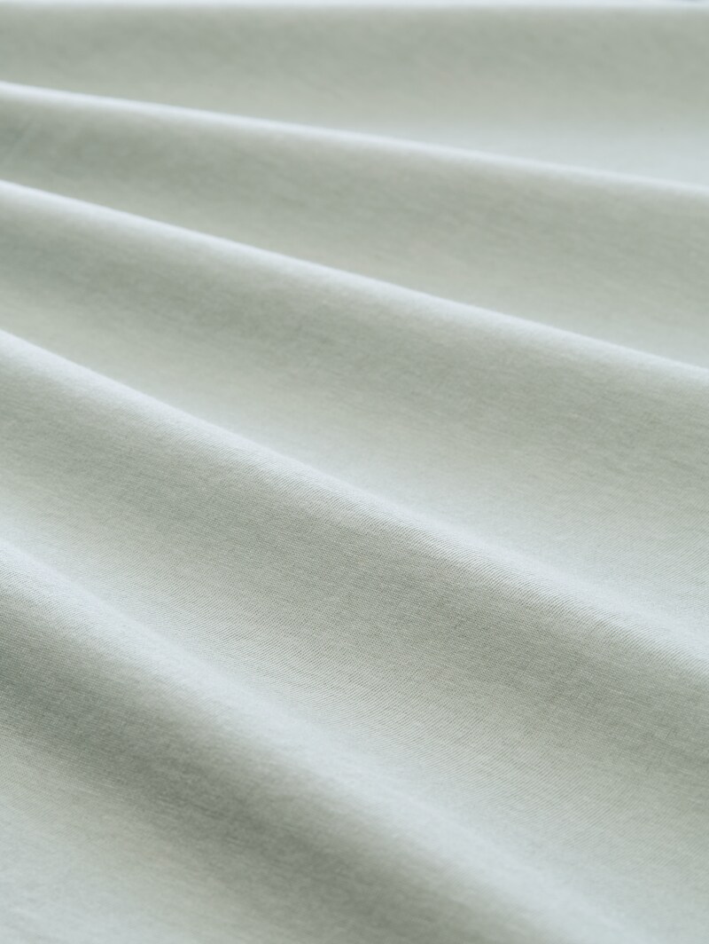 Tom Tailor T-Shirt mit Logo-Print - Soft Greyish Green
