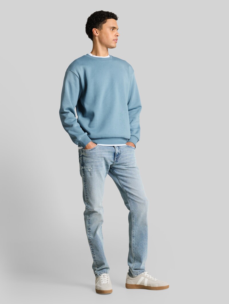 Tom Tailor Basic Sweatshirt - Citadel Blue