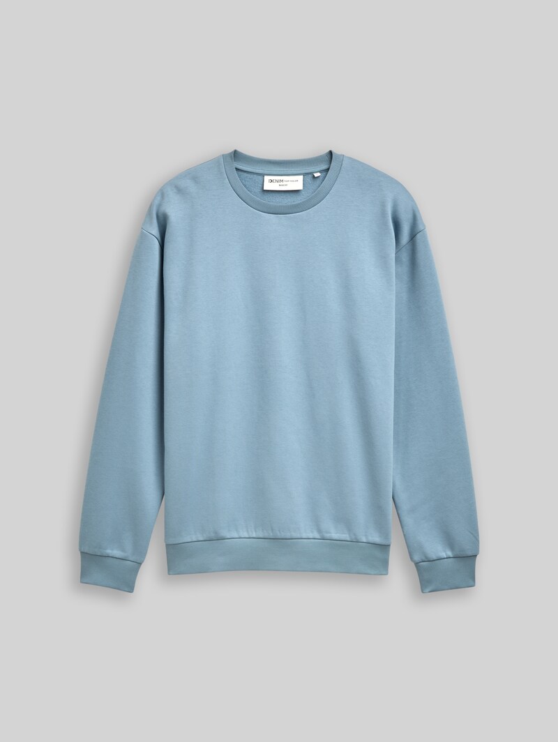 Tom Tailor Basic Sweatshirt - Citadel Blue
