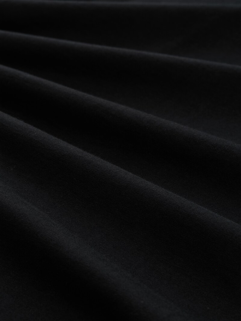 Tom Tailor Relaxed Fit T-Shirt mit Print - Black