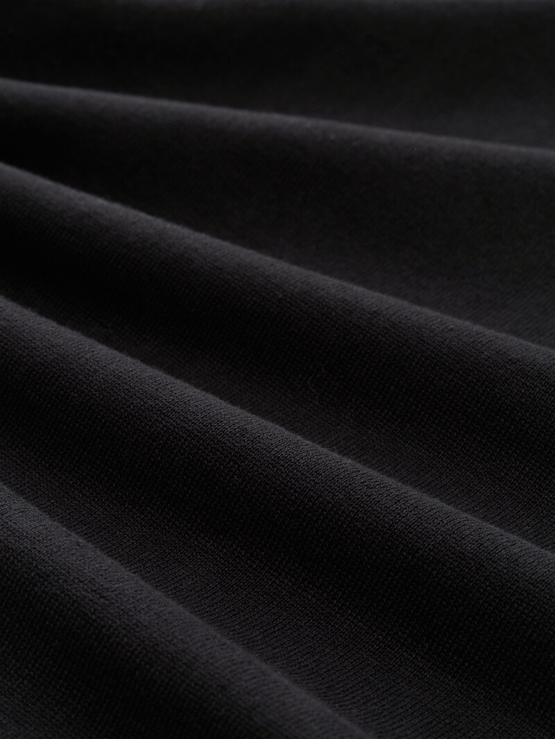 Tom Tailor Rollkragenpullover aus Baumwolle - Night Watch Black