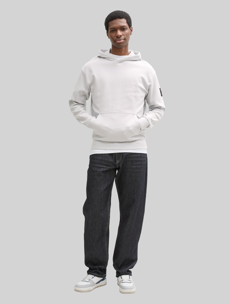 Tom Tailor Hoodie Sweatshirt - Chalk Grey