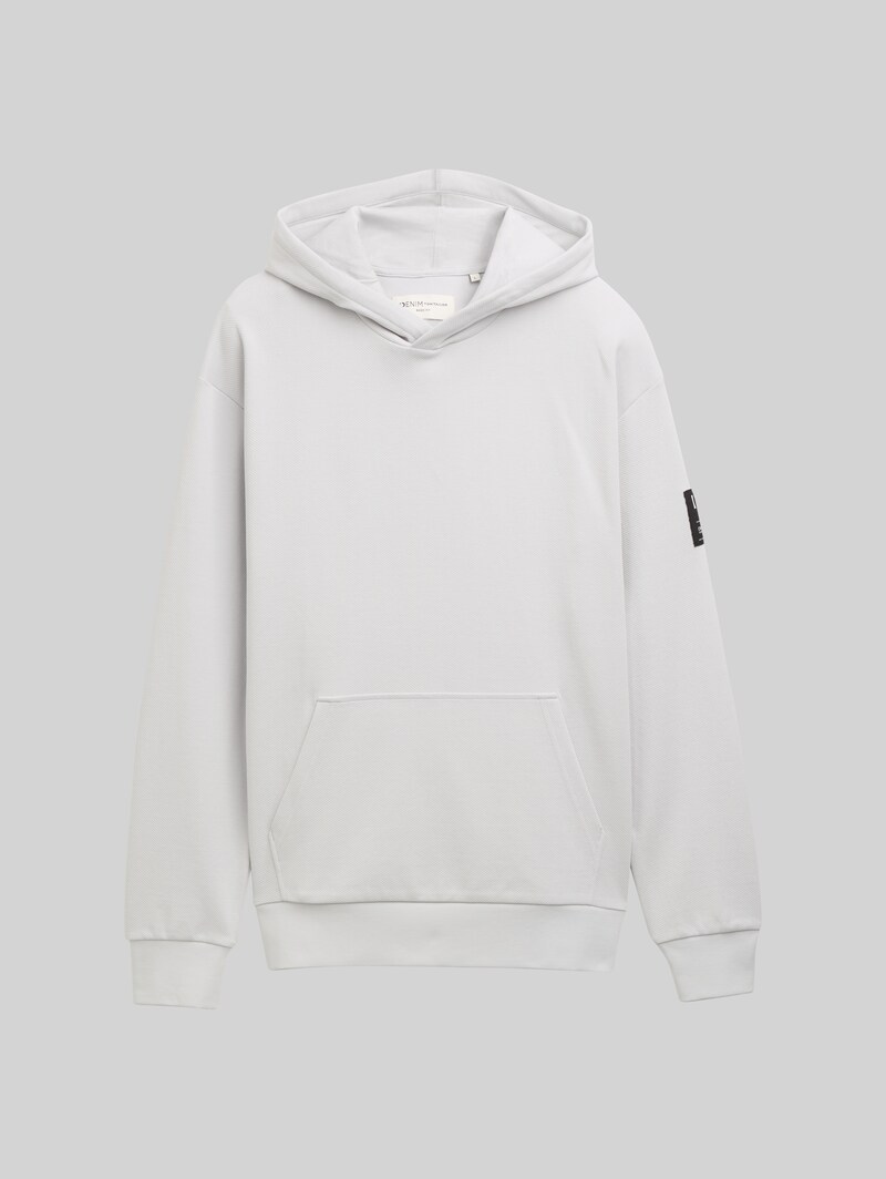 Tom Tailor Hoodie Sweatshirt - Chalk Grey