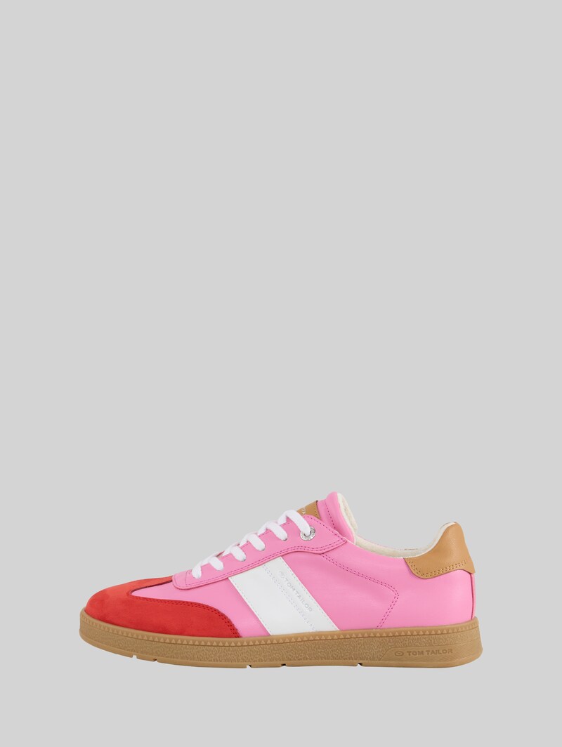 Tom Tailor Sneaker mit Colour-Blocking - Red-rose
