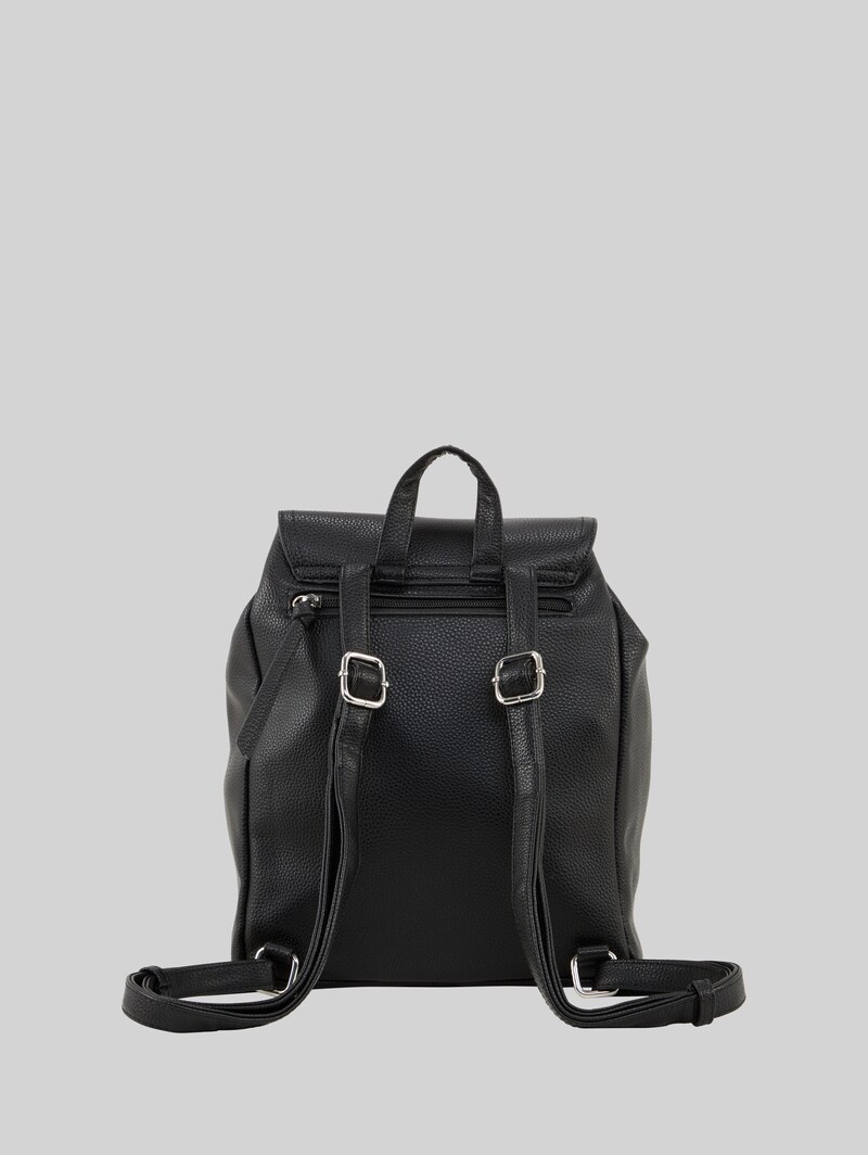 Tom Tailor TTTINNA Rucksack mit Umschlag - Schwarz / Black