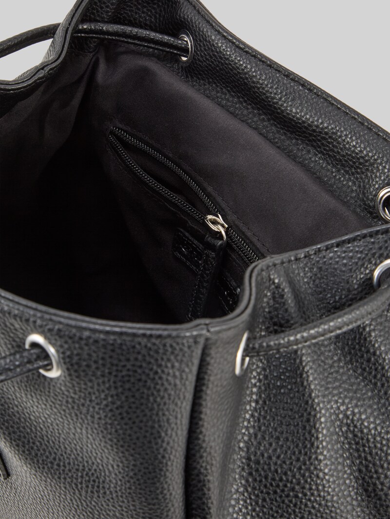Tom Tailor TTTINNA Rucksack mit Umschlag - Schwarz / Black