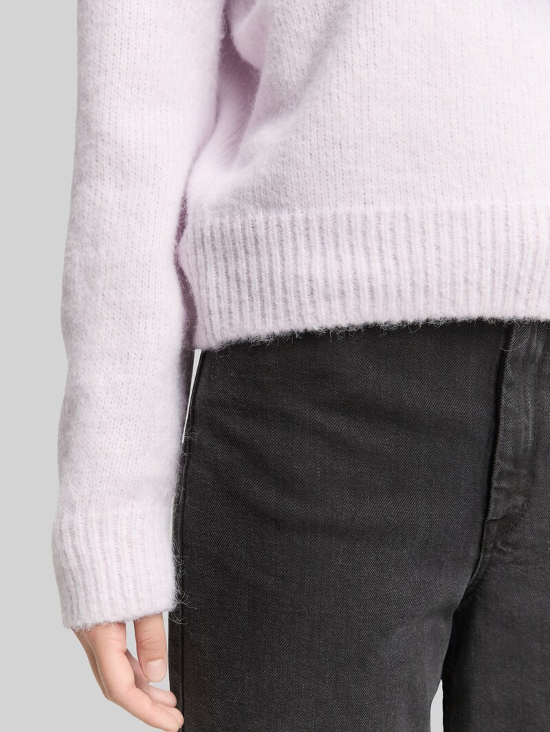 Tom Tailor Oversize Strickpullover - Lilac Fog Melange