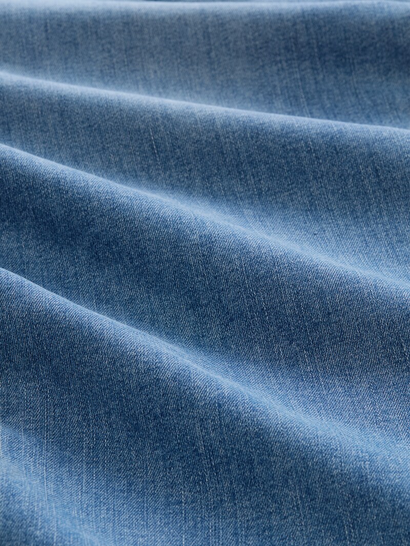Tom Tailor TTAVA FLARED Jeans mit Stretch - Used Light Stone Blue Denim
